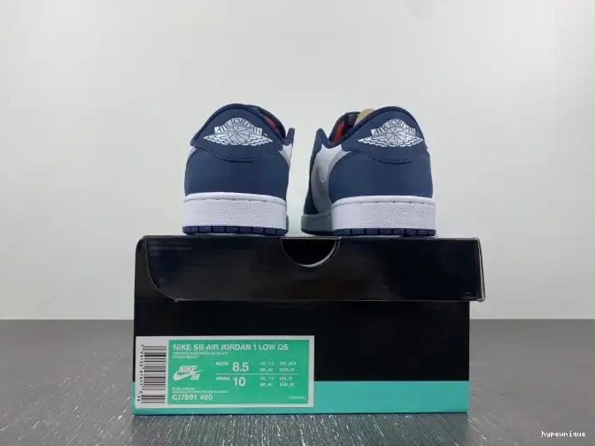 HYPE 1 Jordan SB CJ7891-400 Navy Midnight Low 0601